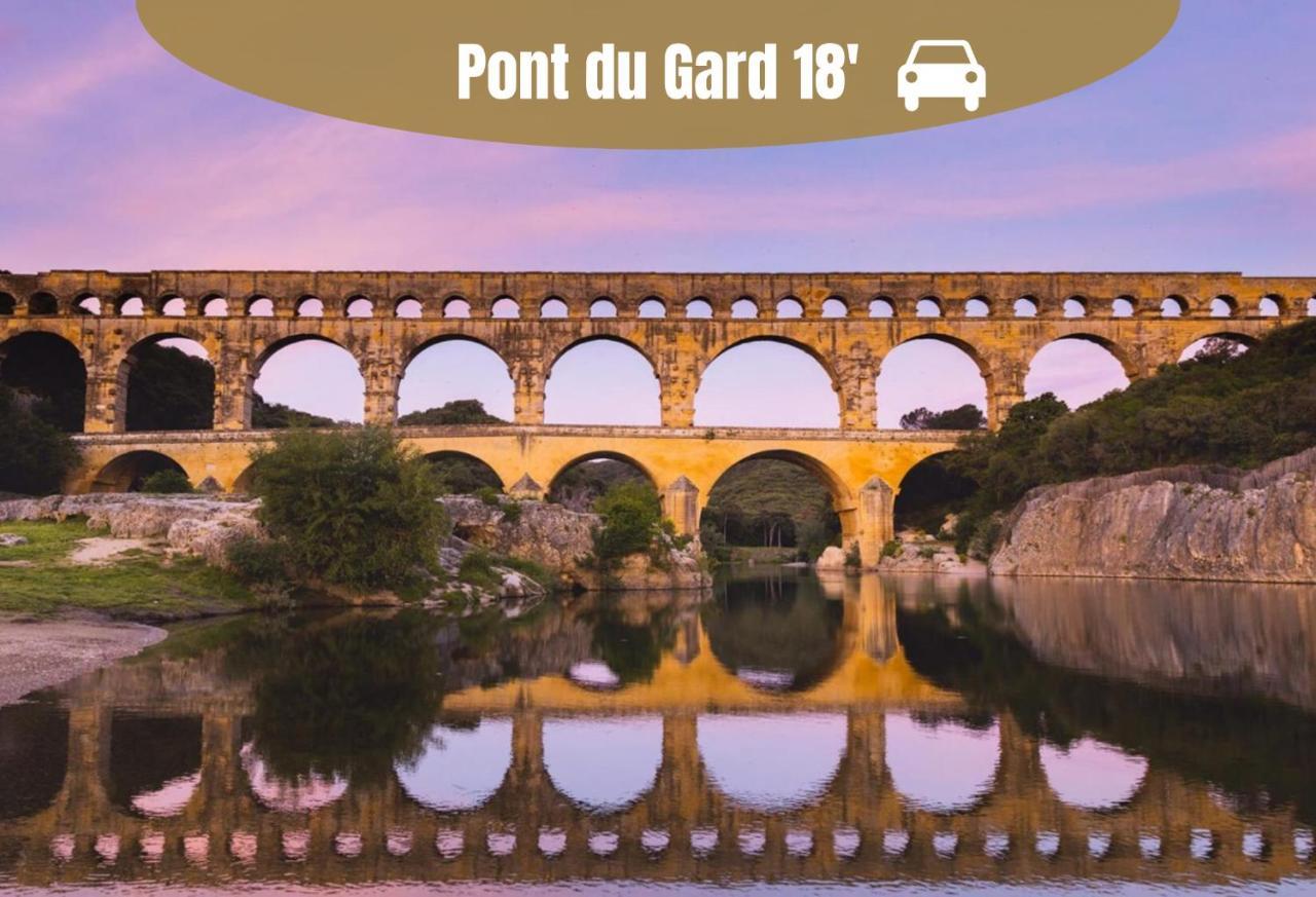 La Casita - Studio Confort Avec Parking Prive - Lit Douillet - Centre Uzes, Pont Du Gard 外观 照片