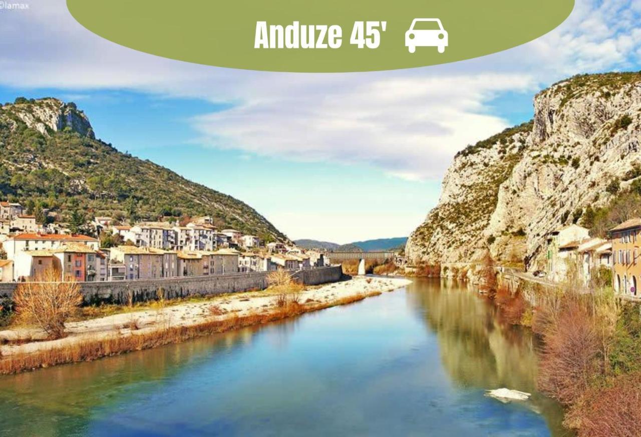 La Casita - Studio Confort Avec Parking Prive - Lit Douillet - Centre Uzes, Pont Du Gard 外观 照片
