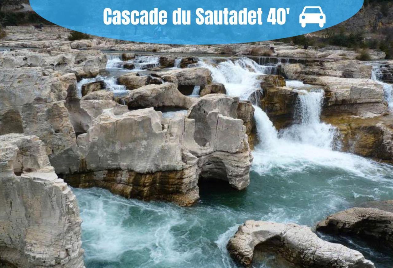 La Casita - Studio Confort Avec Parking Prive - Lit Douillet - Centre Uzes, Pont Du Gard 外观 照片
