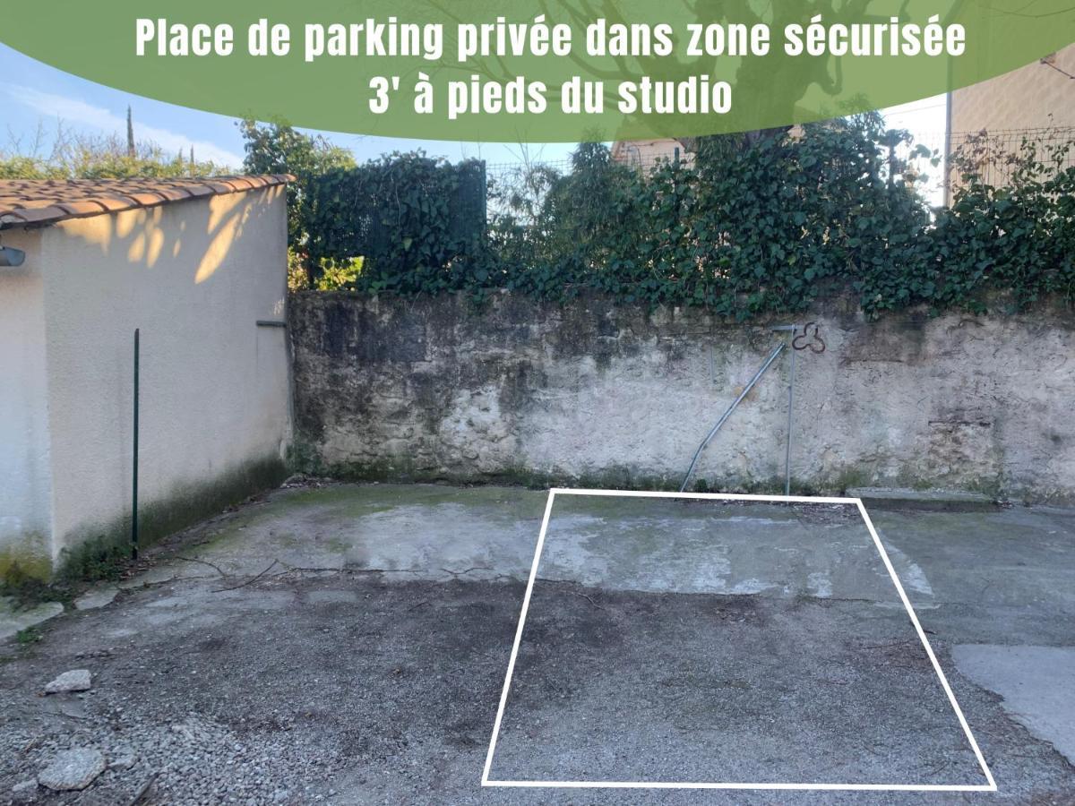 La Casita - Studio Confort Avec Parking Prive - Lit Douillet - Centre Uzes, Pont Du Gard 外观 照片